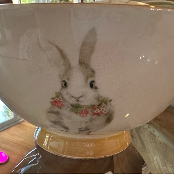 Pier 1 Easter 🐣 4 coffee mugs and matching 4 bowls - Picture 7 of 16